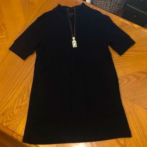 Marc Jacobs size small black dress. 100% cotton, side pockets